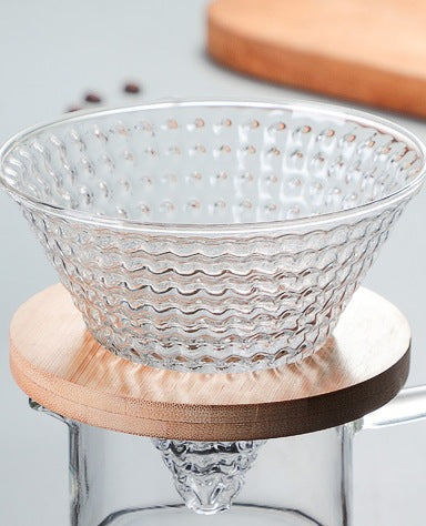 Coffee Pot- Glass Filter Cup