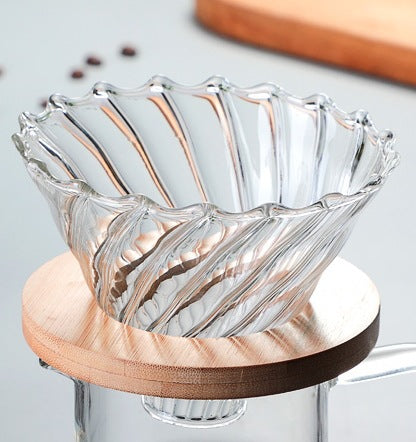 Coffee Pot- Glass Filter Cup